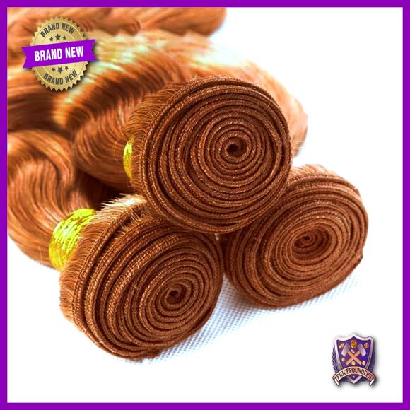 Brazilian Human Hair Extensions Body Wave Bundles 12-30 Inch Virgin Remy main image 4